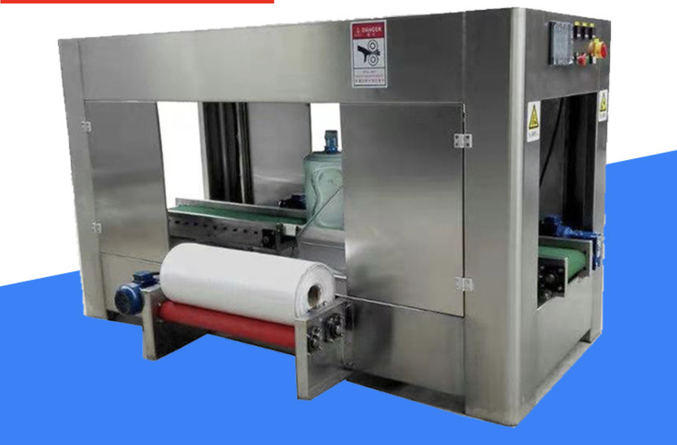 五升桶装水套膜机输送系统