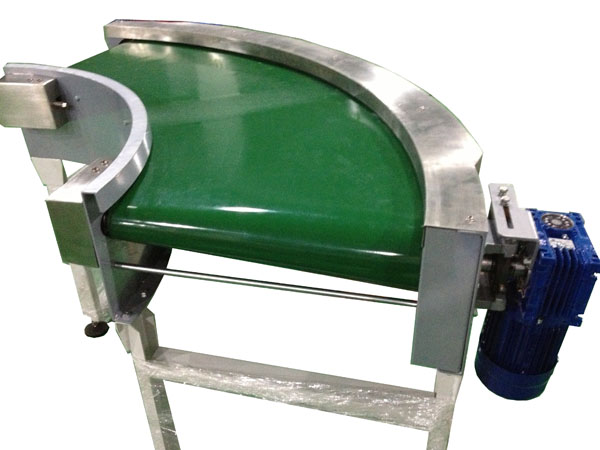 弧形皮带输送机-铝型材皮带输送机-整线输送系统