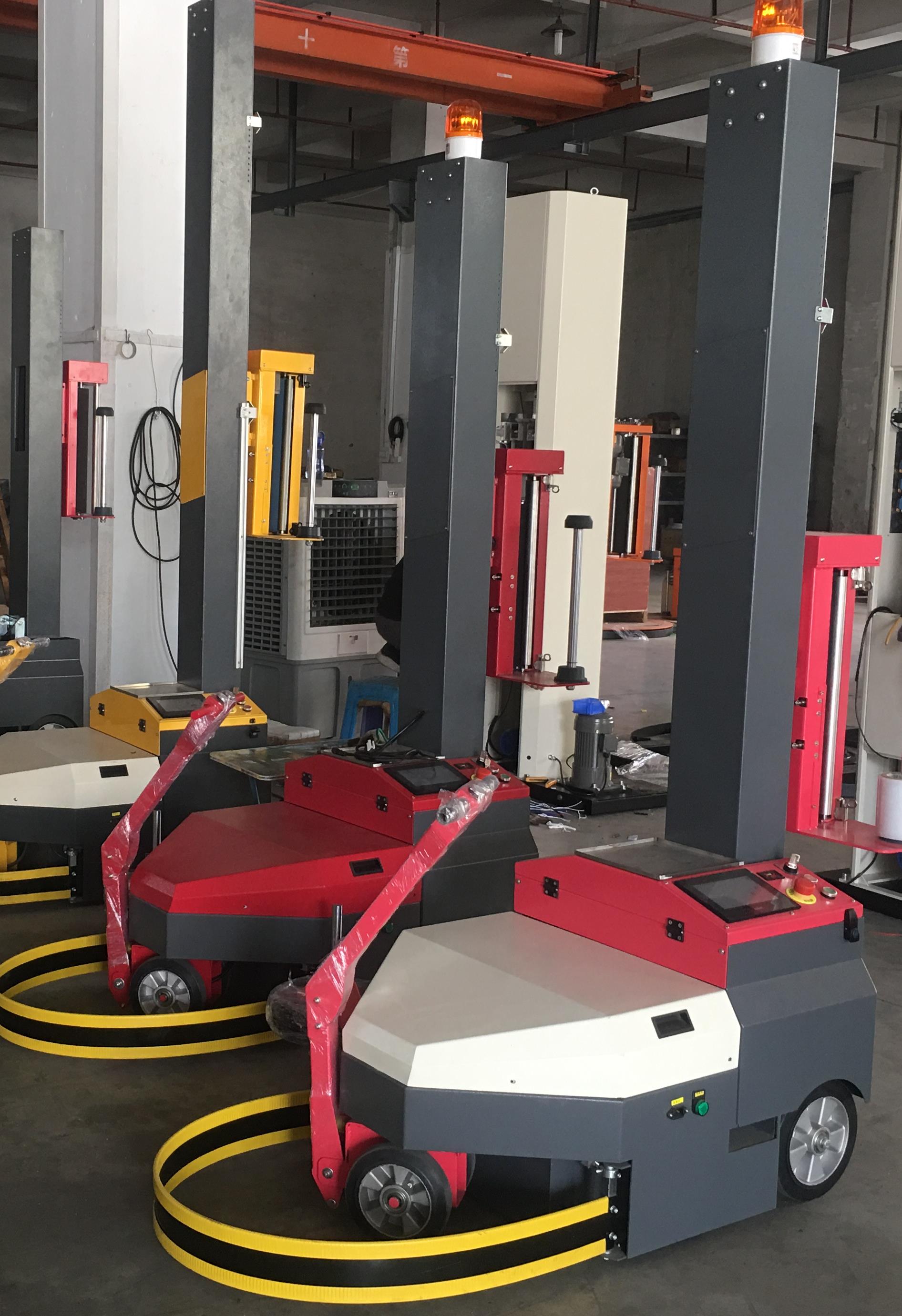 自走式缠绕机电池