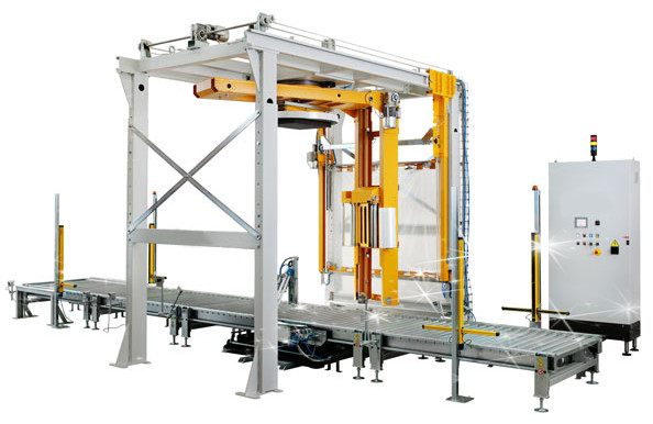 悬臂缠绕机包胶滚筒