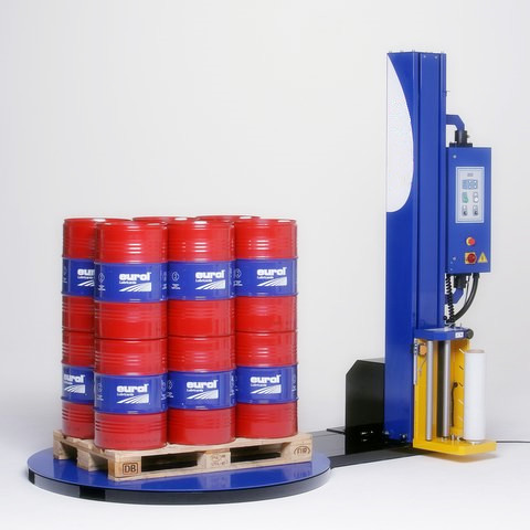 在线缠绕机预拉膜架