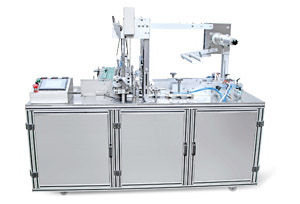 透明膜三维包装机进盒轨道调节部件