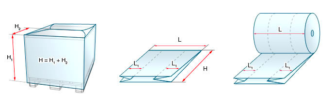 冷拉伸包装膜托盘膜-水泥托盘套袋膜-塑料包装透明PE膜