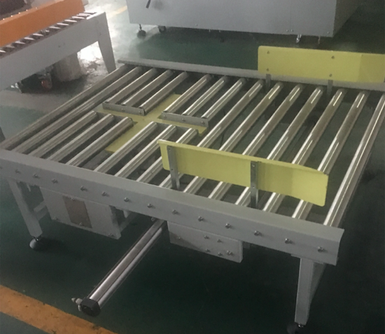 居中加十字转向输送机-槽型皮带机-链板式输送机