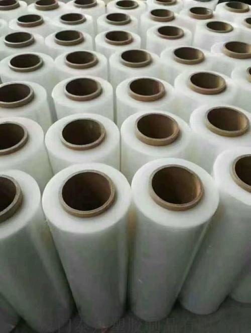 机用缠绕膜-呼吸缠绕膜-塑料自粘透明大卷托盘工业品围膜