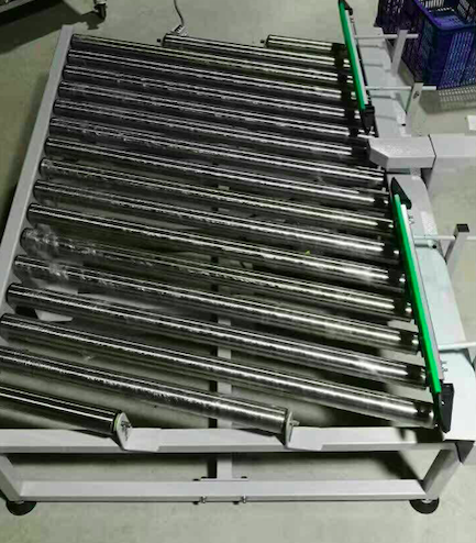 动力斜滚筒输送机-不锈钢辊筒传送带-自动化输送流水线