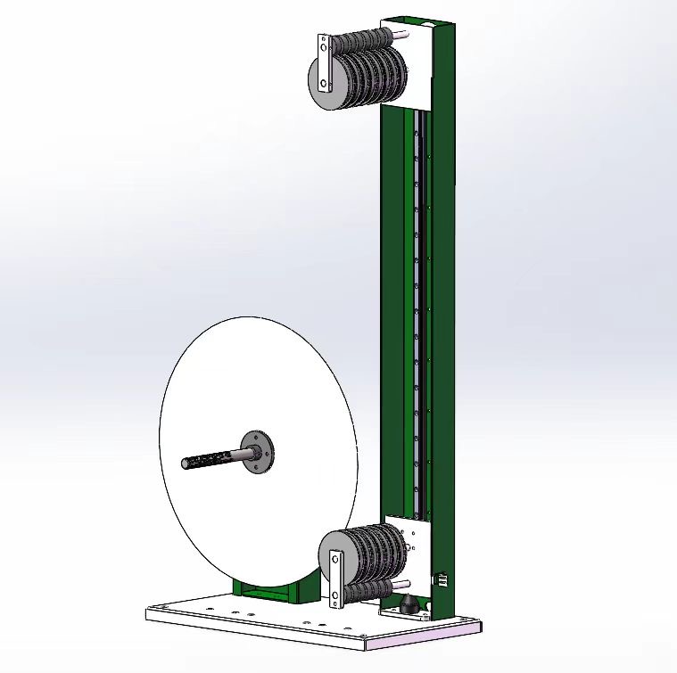 穿剑打包机带盘组