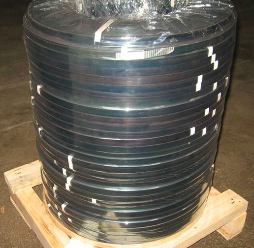 冷镀锌钢带打包带-钢带打包带-捆扎钢带